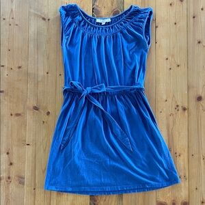 LOFT Royal Blue Kids Dress with Belt